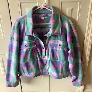 BNWOT O’Neill Women’s Colleen Crop Superfleece Jacket, Women Size: Medium